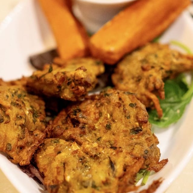 Vegetable Pakoras.