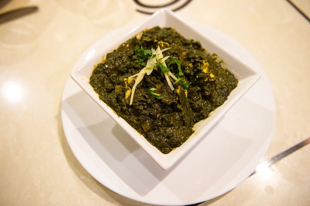 Chicken Spinach.