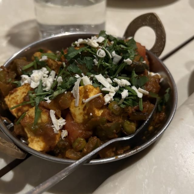 Paneer Jalfrezi.